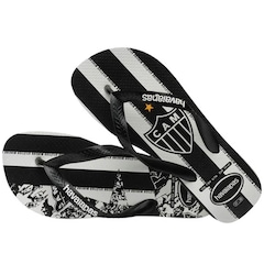 Chinelo Havaianas Top Times Atlético MG Unissex - Foto 3