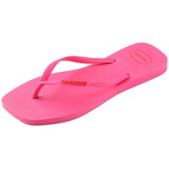 Chinelo Havaianas Slim Square Logo Pop Up Feminino - Foto 5