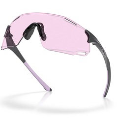 Óculos de Sol Unissex Oakley Cybr Dyno Polished Carbon 0439 - Foto 4