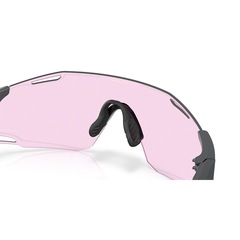 Óculos de Sol Unissex Oakley Cybr Dyno Polished Carbon 0439 - Foto 6