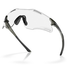 Óculos de Sol Unissex Oakley Cybr Zero Polished Black 0639 - Foto 4