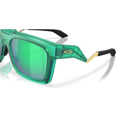 Óculos de Sol Unissex Oakley Enigma Ink Matte Translucent Viridian - Foto 5