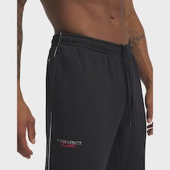 Calça de Moletom Under Armour Project Rock Icon Fleece Masculina - Foto 4