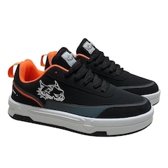 Tênis Red Nose Fallen Masculino Preto/Grafite/Laranja - Foto 3