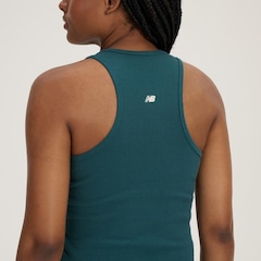 Camiseta Regata Feminina New Balance Canelada Small Logo - Foto 4