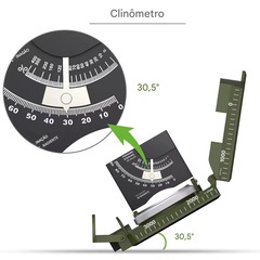 Bússola Militar Gold Sports Pro de Precisão à Prova D'água - Foto 4