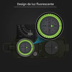 Bússola Militar Gold Sports Pro de Precisão à Prova D'água - Foto 6
