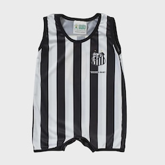 Macacão Infantil Torcida Baby Santos Sublimado - Foto 1