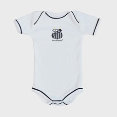 Kit Infantil Torcida Baby Santos 2 Peças - Foto 2