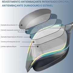 Óculos de Natação Gold Sports Shadow Pro Performance 10.0 Adulto - Foto 6