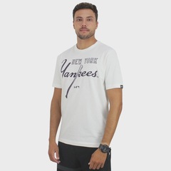 Camiseta New Era Action Sunset MLB New York Yankees Masculina - Foto 1