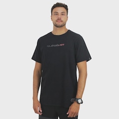 Camiseta Quiksilver Gradient Type New Wave Masculina - Foto 1