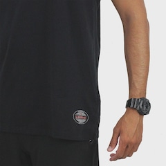 Camiseta Quiksilver Gradient Type New Wave Masculina - Foto 3