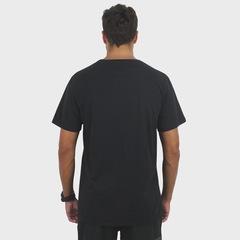 Camiseta Quiksilver Gradient Type New Wave Masculina - Foto 4