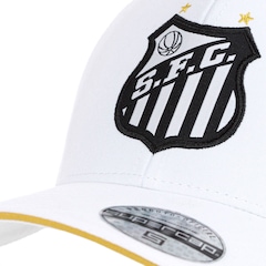 Boné do Santos Supercap Patch Aplicado Aba Curva - Único - Foto 4