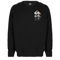 Blusão de Moletom Masculino Quiksilver Careca Three Logo WT25 - Foto 1
