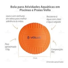 Mini Bola Vollo para Atividades Aquáticas em Piscinas e Praias - Foto 2
