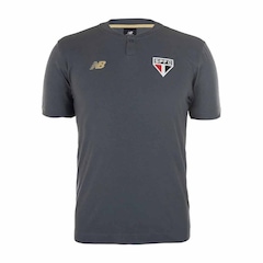 Camisa Polo do São Paulo 2025 New Balance Viagem Masculina - Foto 1
