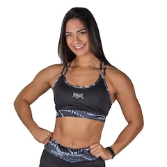 Top Everlast Ever Cross Alça Dupla Feminino - Foto 1