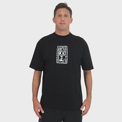 Camiseta Volcom Confort Stone Face Masculina - Foto 1
