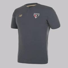 Camisa Polo do São Paulo 2025 New Balance Viagem Masculina - Foto 2