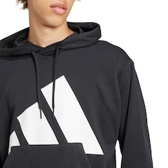 Blusão de Moletom Masculino adidas Big Logo Com Capuz - Foto 6