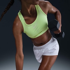 Top Fitness com Bojo Nike Média Sustentação Swoosh Sport - Foto 3