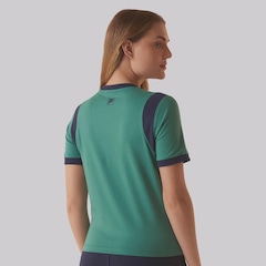 Camiseta Fila Ribbed Letter Retrô Feminina - Foto 2