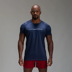 Camiseta Alpha Co Dry Fit Line Move Ashir Masculina - Foto 1