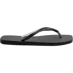 Chinelo de Dedo Feminino Havaianas Slim Square Sparkle Glitter - Foto 2