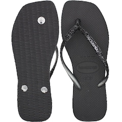 Chinelo de Dedo Feminino Havaianas Slim Square Sparkle Glitter - Foto 3