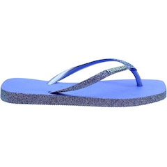Chinelo de Dedo Feminino Havaianas Slim Square Sparkle Glitter - Foto 2