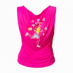 Camiseta Regata Sportbr Cropped Feminina - Foto 2