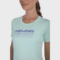 Camiseta Mizuno Focus Stamp Feminina - Foto 4