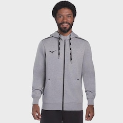Blusão de Moletom Masculino Mizuno Zipper - Foto 1