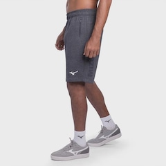 Bermuda de Moletom Mizuno Letering Masculina - Foto 3