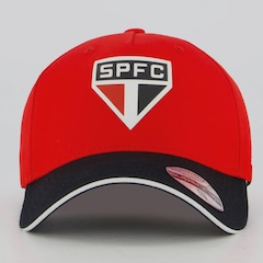 Boné Unissex do São Paulo Super Cap Silk Aba Curva - Foto 2