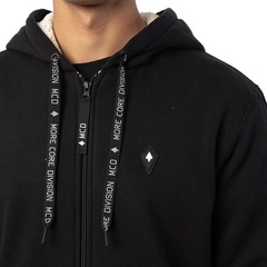 Blusão de Moletom Masculino MCD Aberto Carneirinho - Foto 3