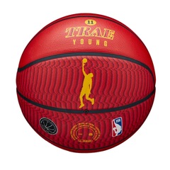 Bola de Basquete Wilson NBA Player Icon Outdoor Trae 7 - Foto 2