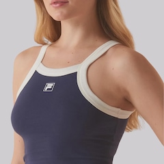 Regata Feminina Fila Ribbed Letter Retro - Foto 4