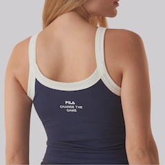 Regata Feminina Fila Ribbed Letter Retro - Foto 5