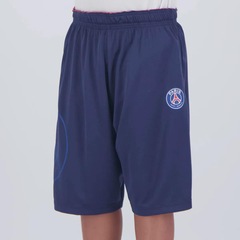 Kit Uniforme do PSG Camisa + Calção Futfanatics Infantil - Foto 6