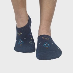 Meia Sapatilha Infantil Selene Antiderrapante - 29 ao 34 - Foto 2