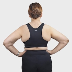 Top Fitness Feminino Selene Nadador sem Costura Plus Size - Foto 3