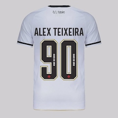 Camisa do Vasco II 2025 90 Alex Teixeira Kappa Masculina - Foto 1