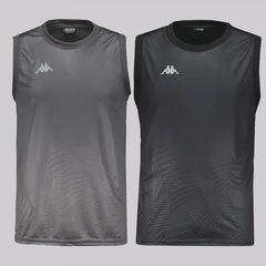 Kit 2 Regatas Masculina Nuuk Kappa - Foto 1