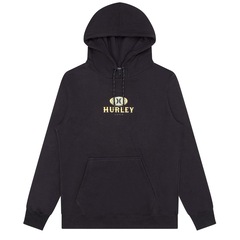 Blusão de Moletom Masculino Hurley Canguru Retro Waves - Foto 1