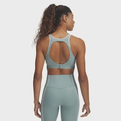 Top Under Armour Infinity Mid Piped Feminino - Foto 2