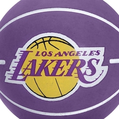 Mini Bola de Basquete Wilson Los Angeles Lakers Dribbler - Foto 3