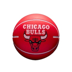 Mini Bola de Basquete Wilson Chicago Bulls Dribbler - Foto 1